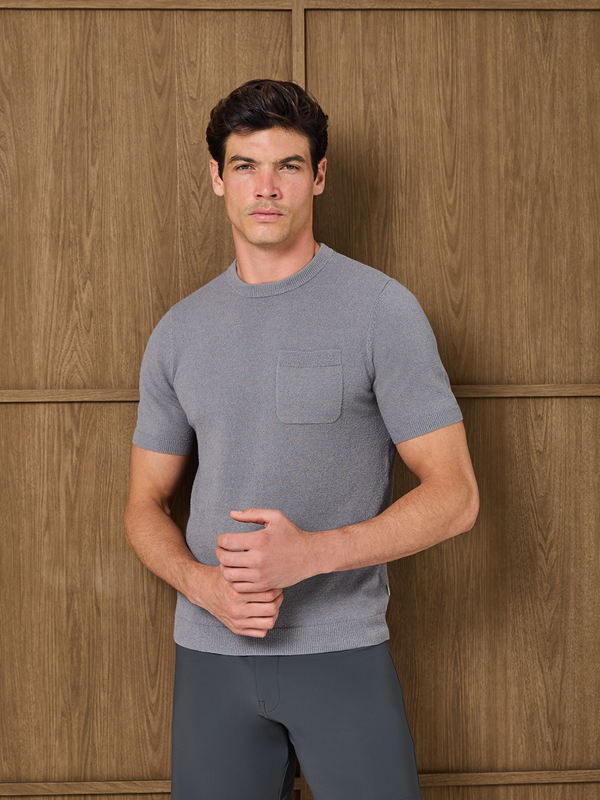 SERA BOUCLE T-SHIRT - SILK CLOUD