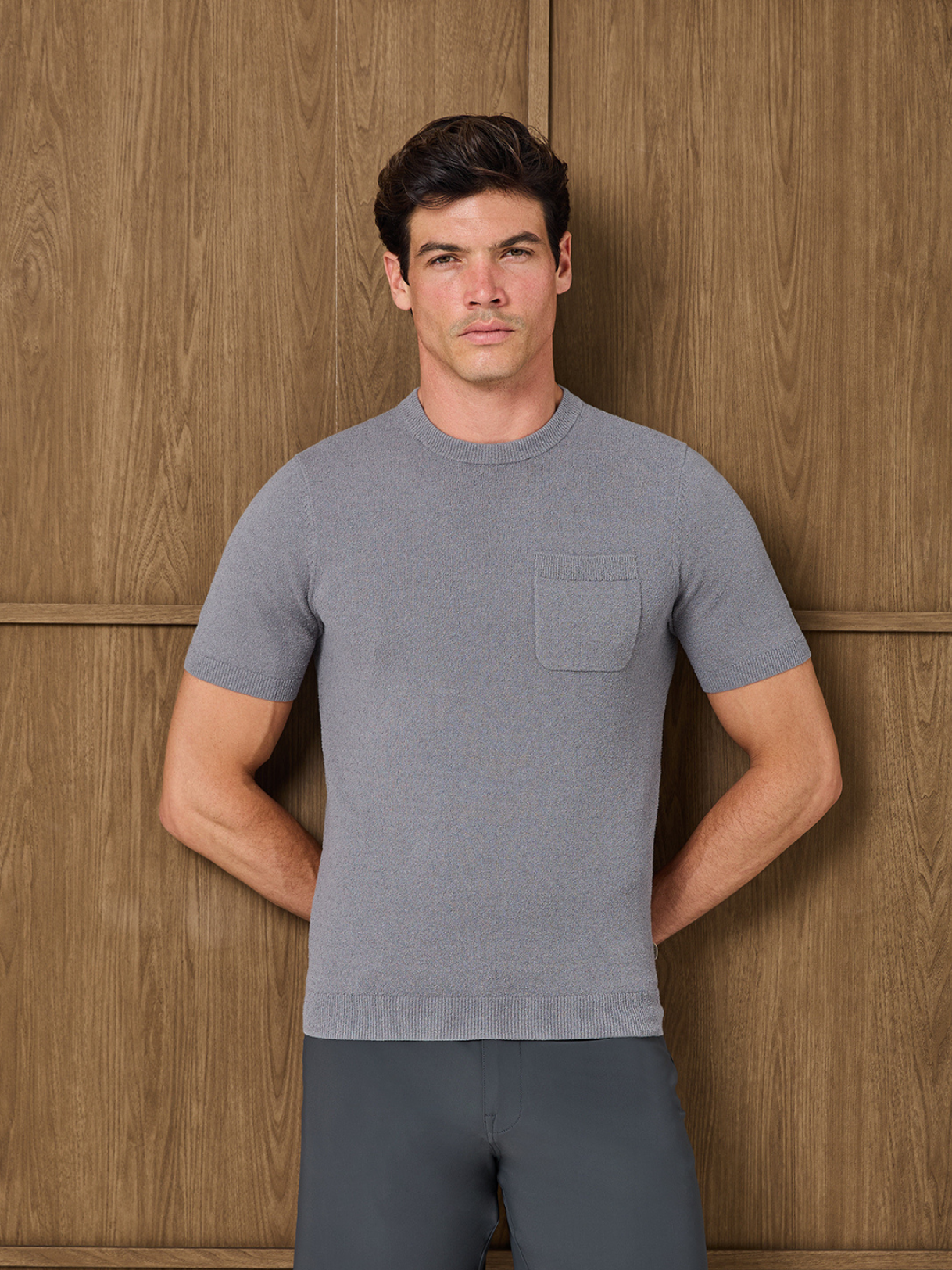 SERA BOUCLE T-SHIRT - SILK CLOUD