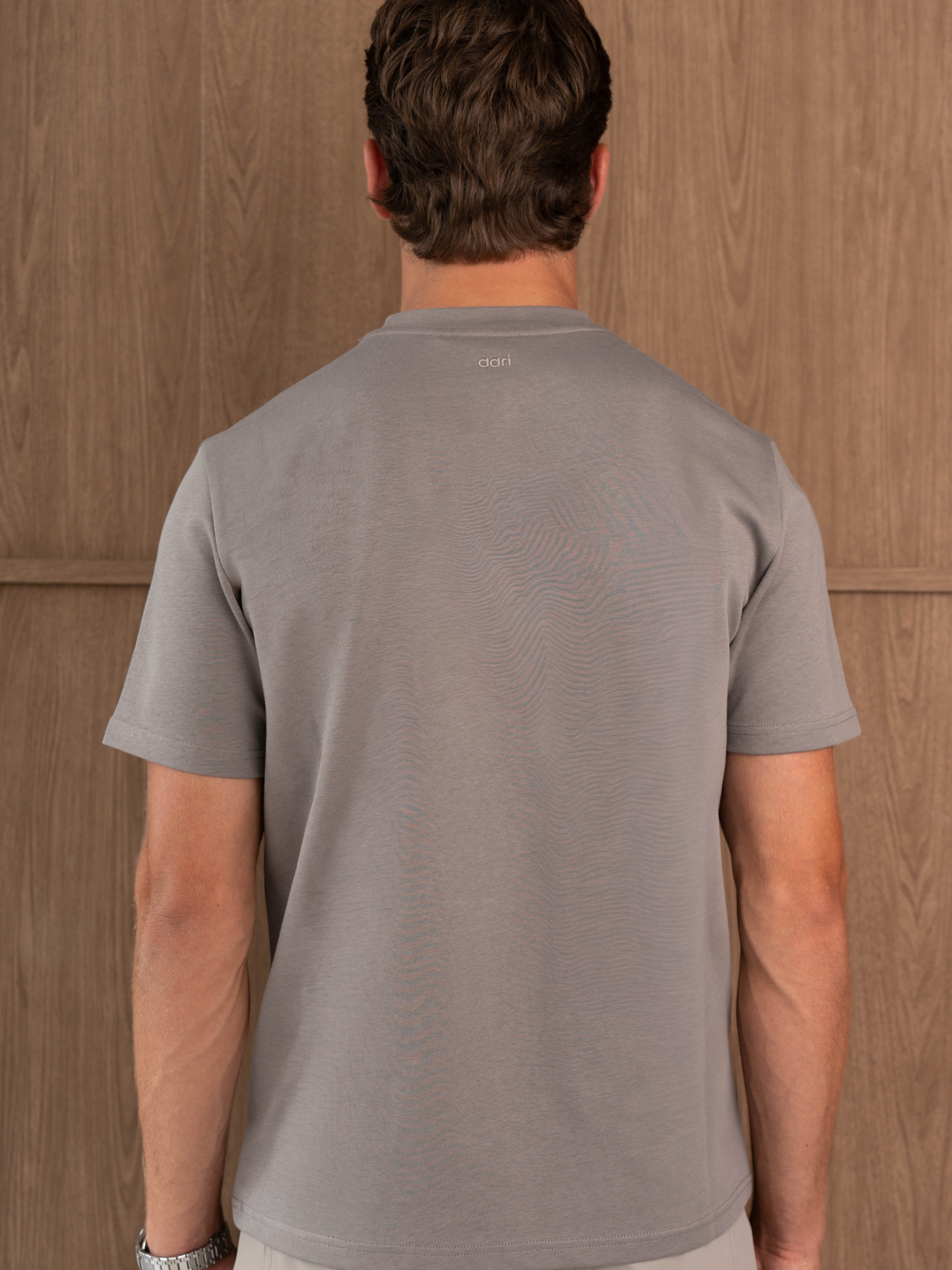 AYON POCKET T-SHIRT  - MOCHA
