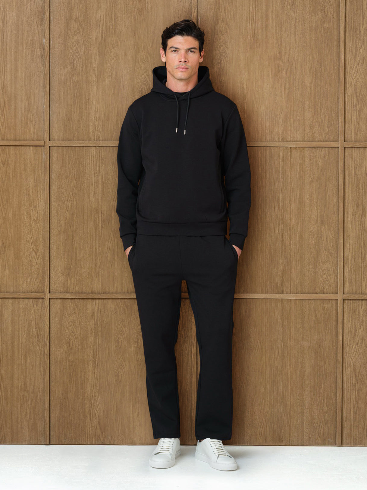 VERTU INTERLOCK PANT  - BLACK