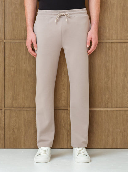 VERTU INTERLOCK PANT  - MIST HEATHER