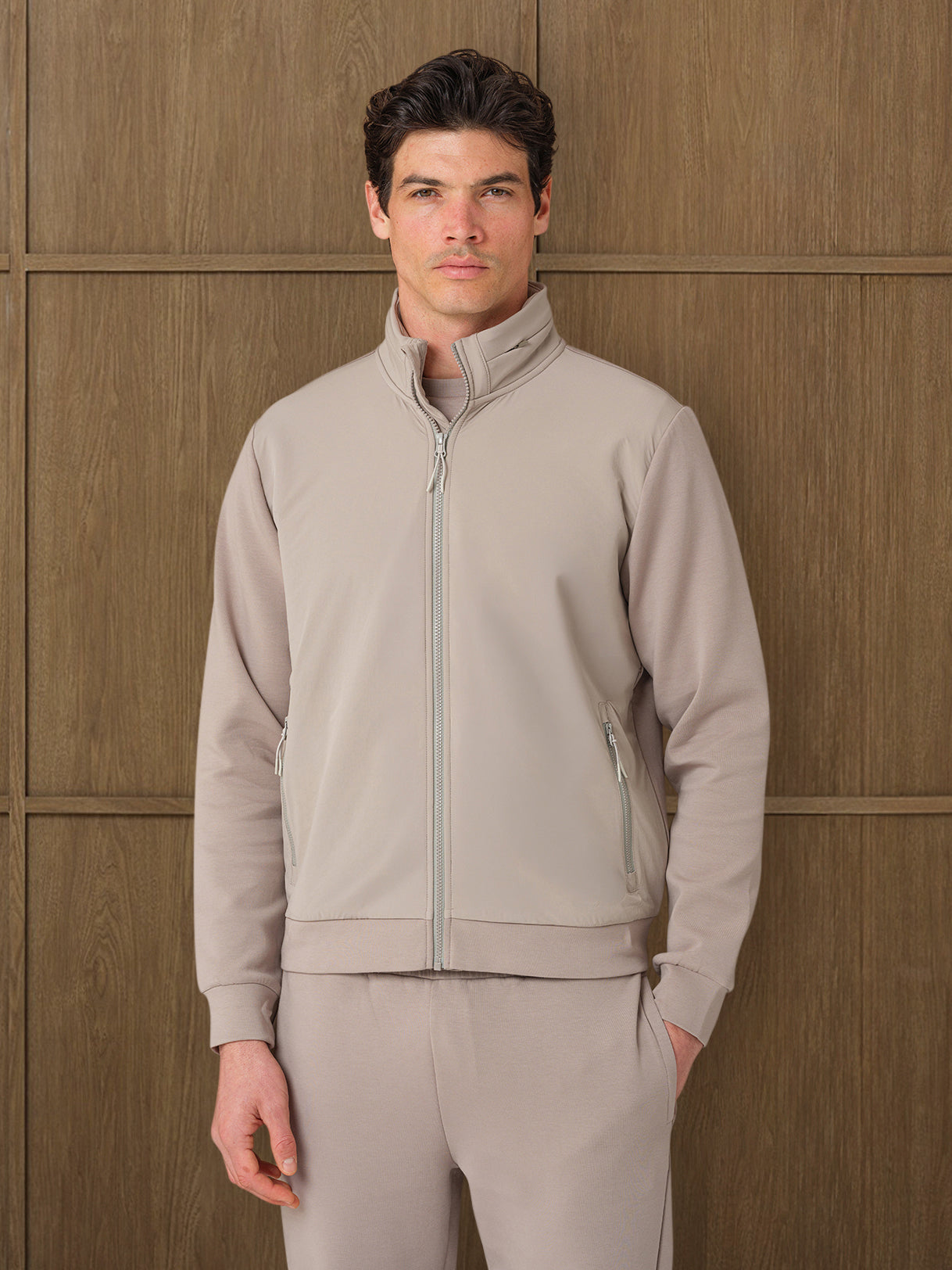 VANIS HYBRID JACKET  - MIST