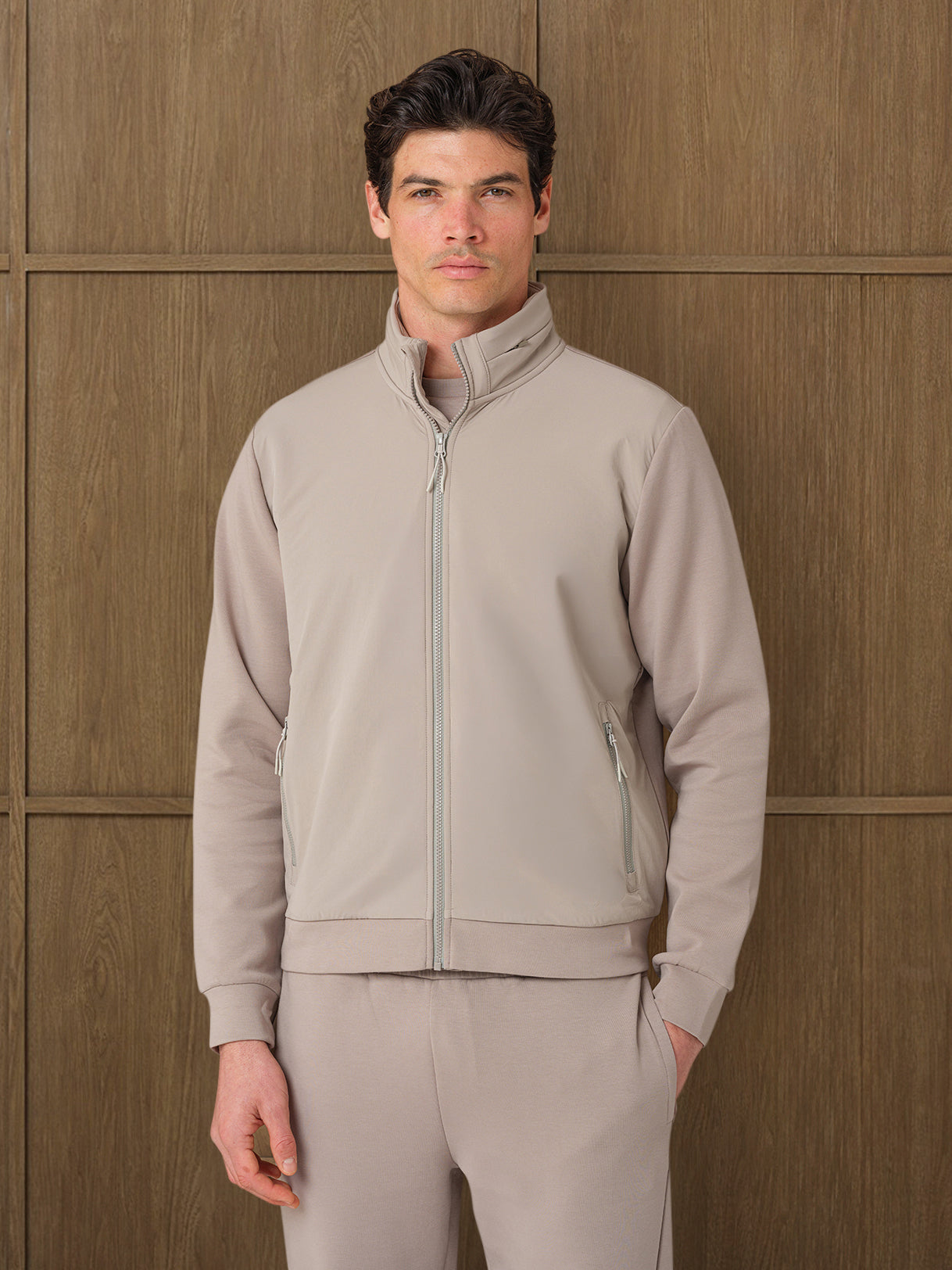 VANIS HYBRID JACKET  - MIST