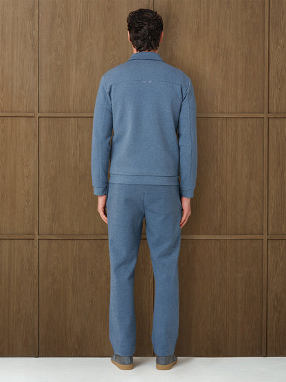 VERTU INTERLOCK JACKET - COAST MELANGE