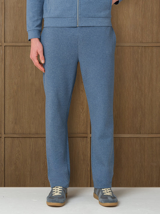 VERTU INTERLOCK PANT - COAST MELANGE