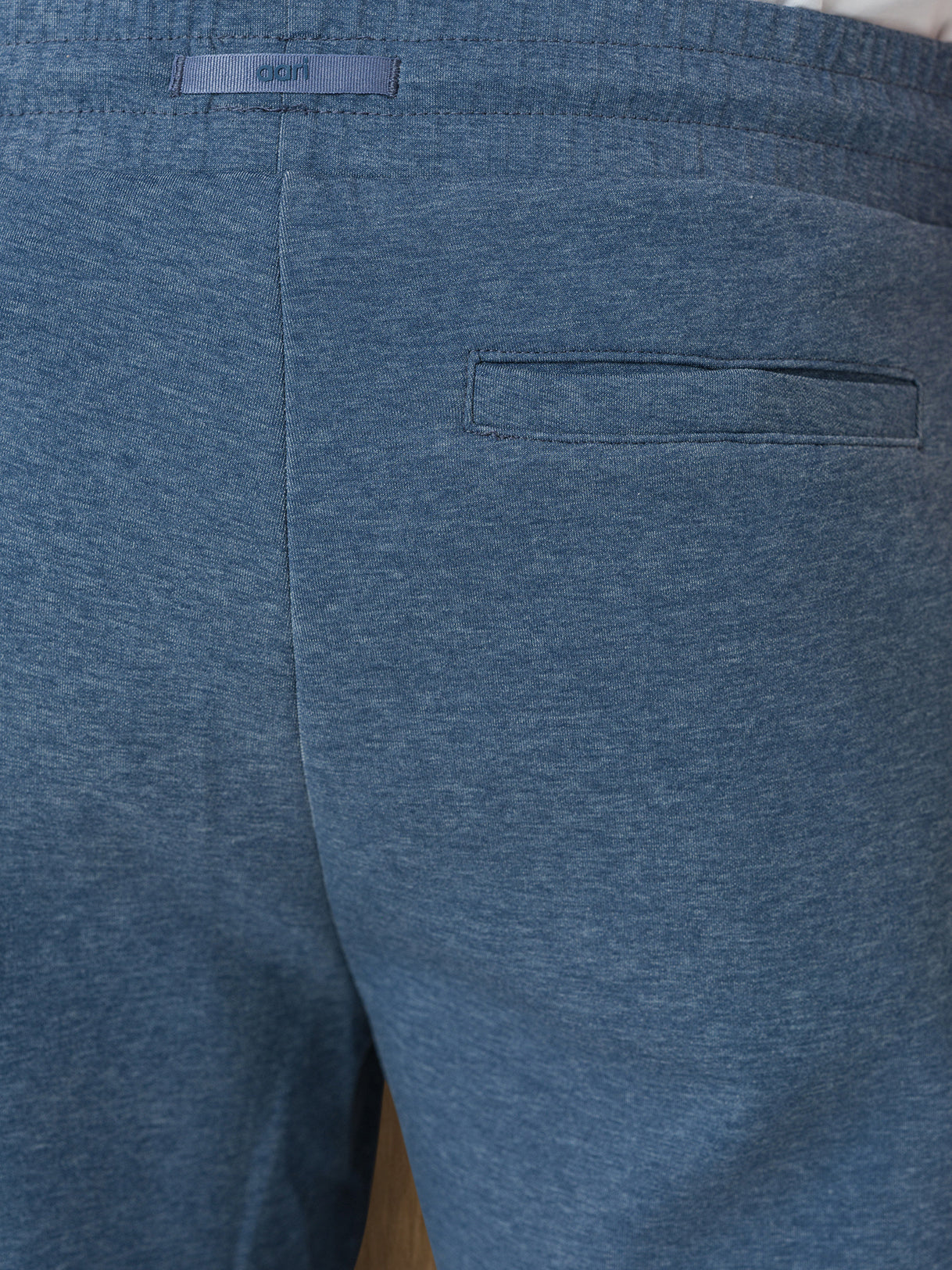 VERTU INTERLOCK PANT  - COAST MELANGE