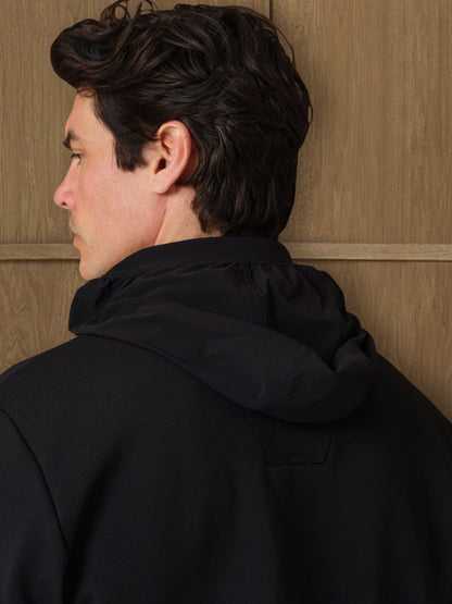 VANIS HYBRID JACKET  - BLACK